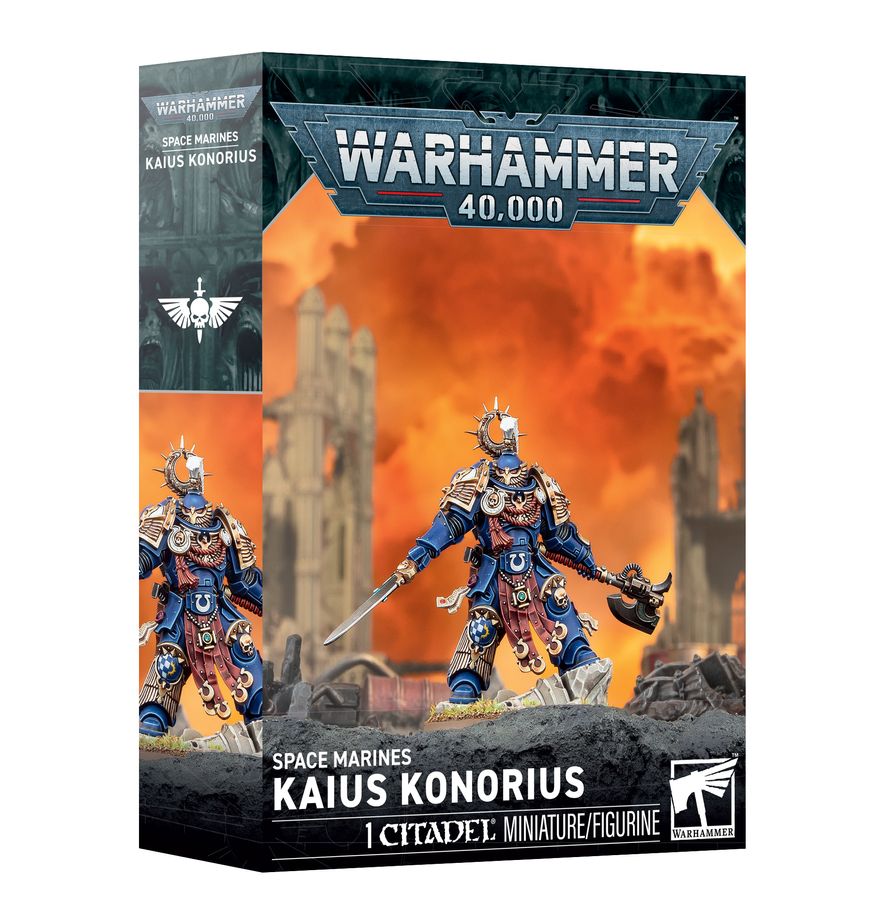 Warhammer 40K - Space Marines: Kaius Konorius (55-77) - 5011921267576 - crystallotus.eu