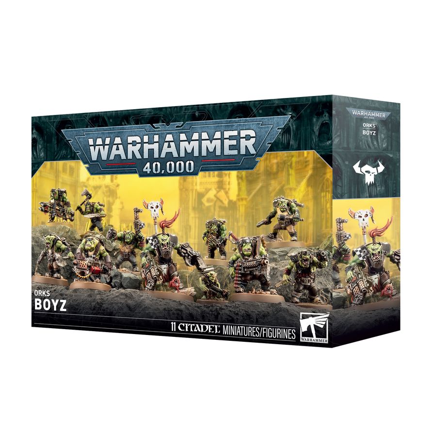 Warhammer 40K - Orks: Boyz (50-80) - 5011921267064 - crystallotus.eu