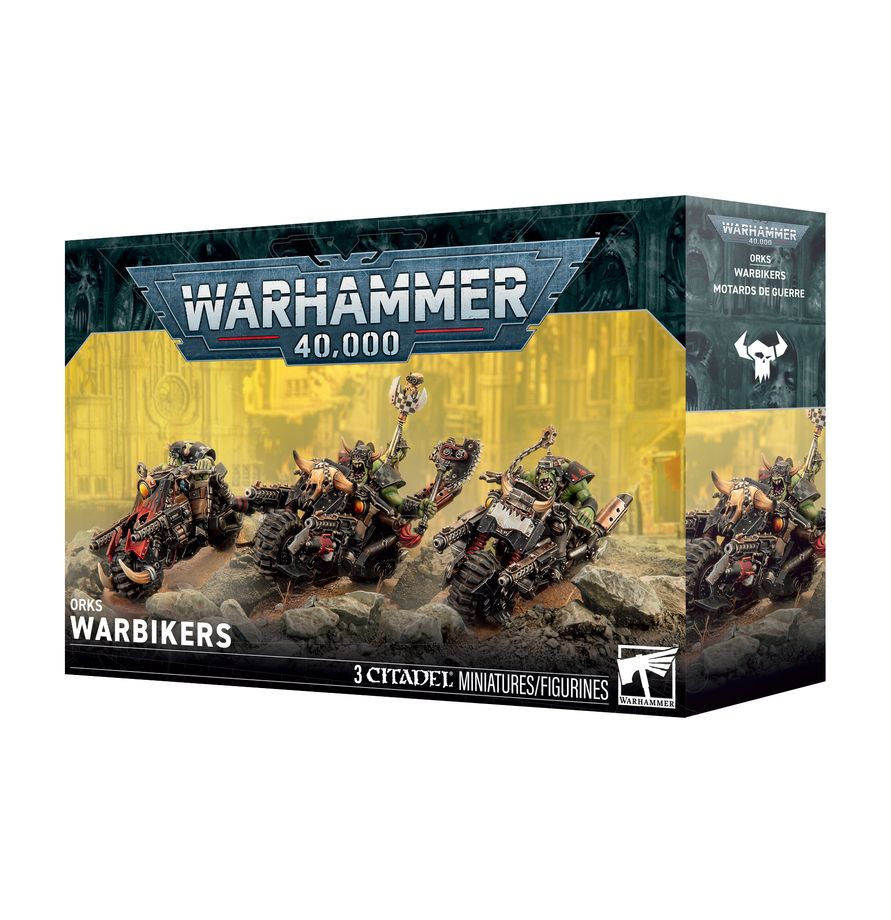 Warhammer 40K - Orks: Warbikers (50-79) - 5011921267088 - crystallotus.eu