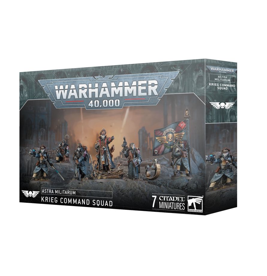 Warhammer 40K - Astra Militarum: Krieg Command Squad (47-72) - 5011921225194 - crystallotus.eu
