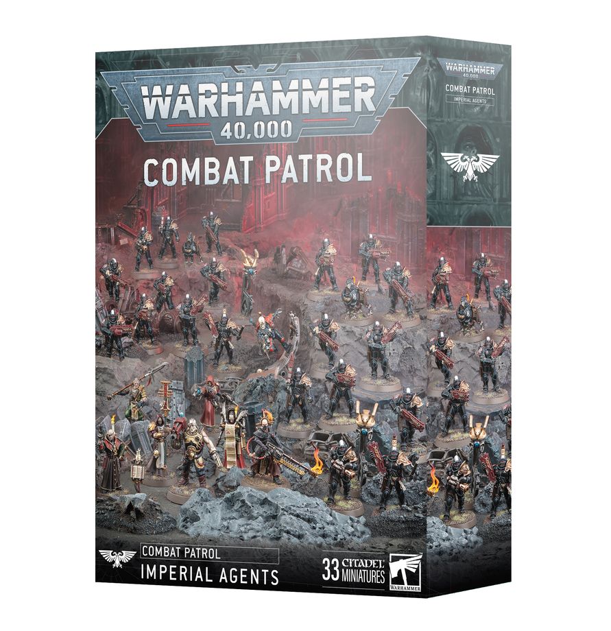 Warhammer 40K - Combat Patrol: Imperial Agents (73-02) - 5011921218691 - crystallotus.eu