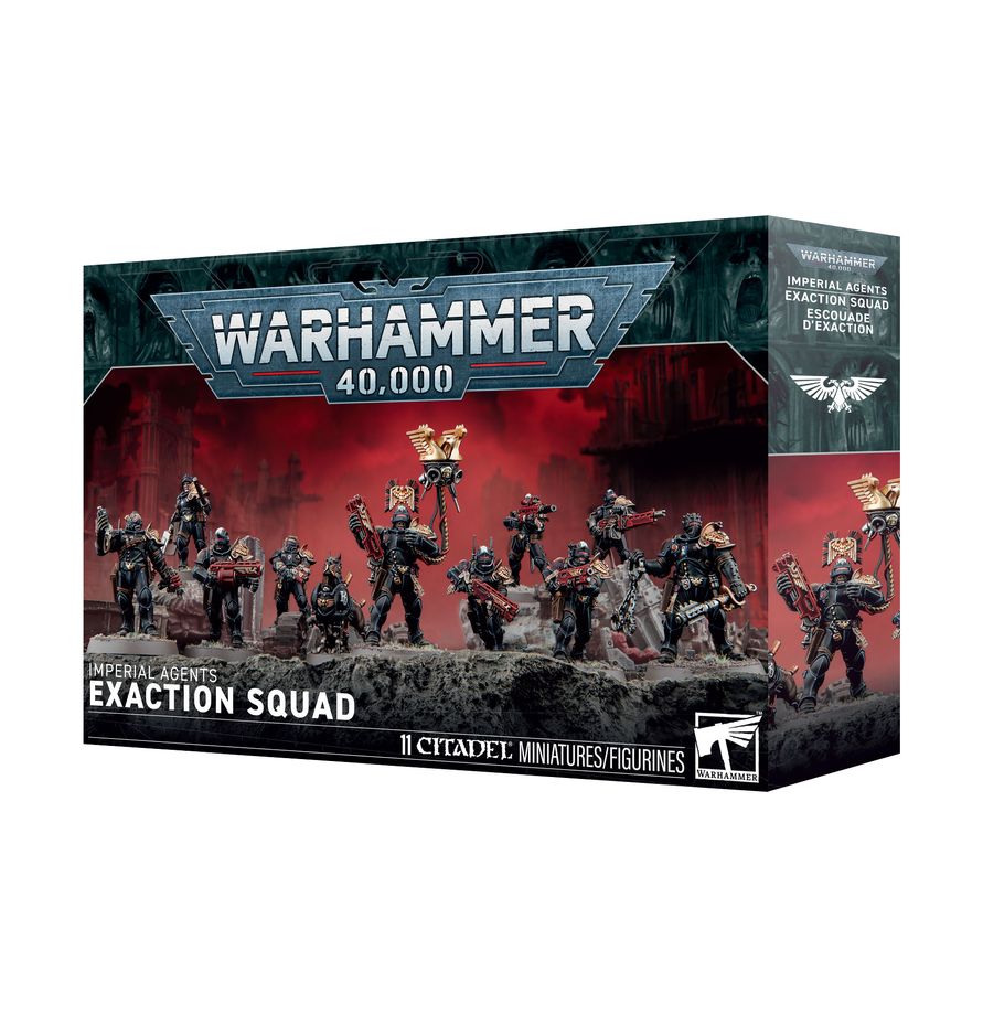 Warhammer 40K - Imperial Agents: Exaction Squad (68-29)