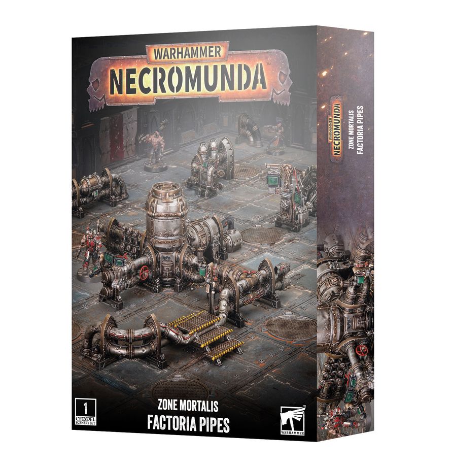 Warhammer Necromunda Skirmish - Zone Mortalis Factoria Pipes (301-80)