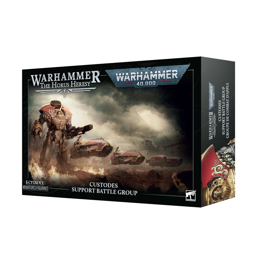 Warhammer The Horus Heresy - Custodes Support Battle Group (31-187) - 5011921267484 - crystallotus.eu