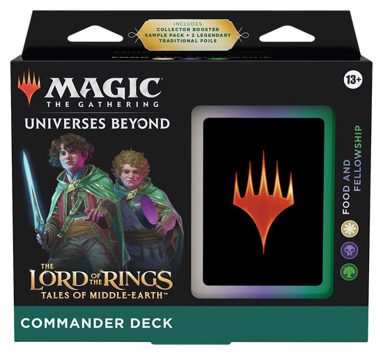 Magic: The Gathering Universes Beyond The Lord of the Rings: Tales of Middle-Earth Commander Deck Food and Fellowship