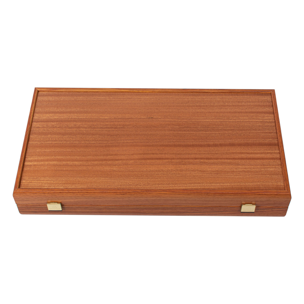 Handcrafted Mahogany &amp; Olive Wood Backgammon Set - Elegant Marquetry Design Large 48x52cm (by Manopoulos) (TM1E)
