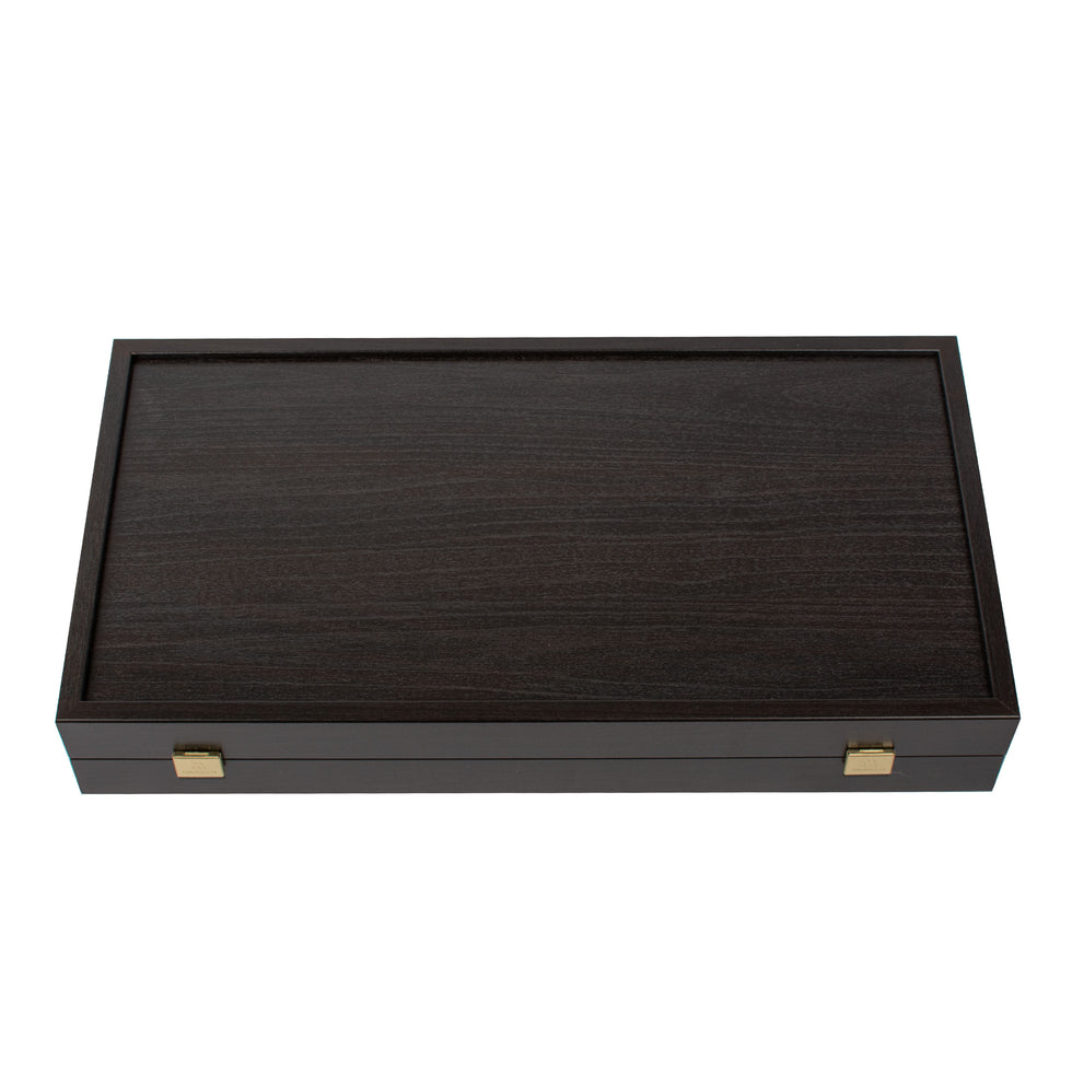 Handcrafted Backgammon Set Wenge Replica Wood Large 48x52cm (by Manopoulos) (TXL1VV)