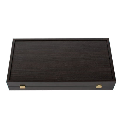 Handcrafted Backgammon Set Wenge Replica Wood Large 48x52cm (by Manopoulos) (TXL1VV)