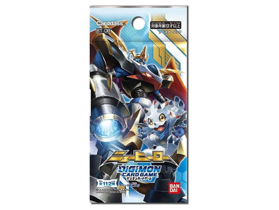 Digimon Card Game - New Hero Booster Pack BT08