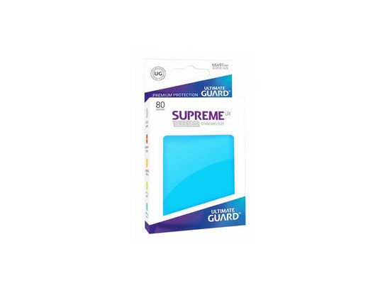 Ultimate Guard Supreme UX Sleeves Standard Size Light Blue (80)