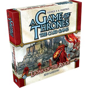 A Game of Thrones: The Card Game - Lions of the Rock - 9781616612351 - CrystalLotus.eu