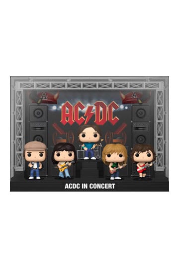 AC/DC POP! Moments DLX Vinyl Figure 5 - Pack AC/DC in Concert 9 cm - 889698683937 - CrystalLotus.eu