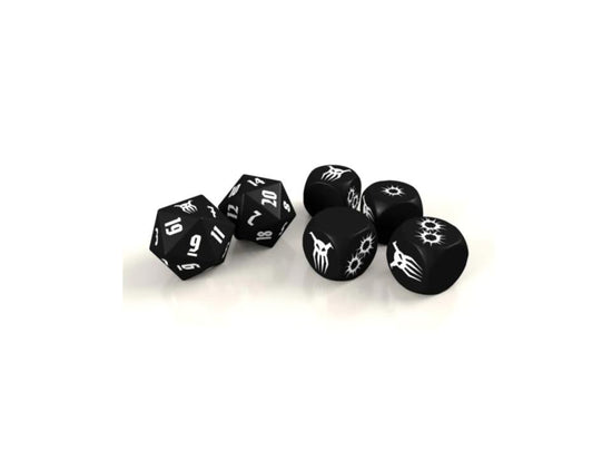 Achtung! Cthulhu 2d20: Black Sun Dice Set - 5060523345113 - CrystalLotus.eu