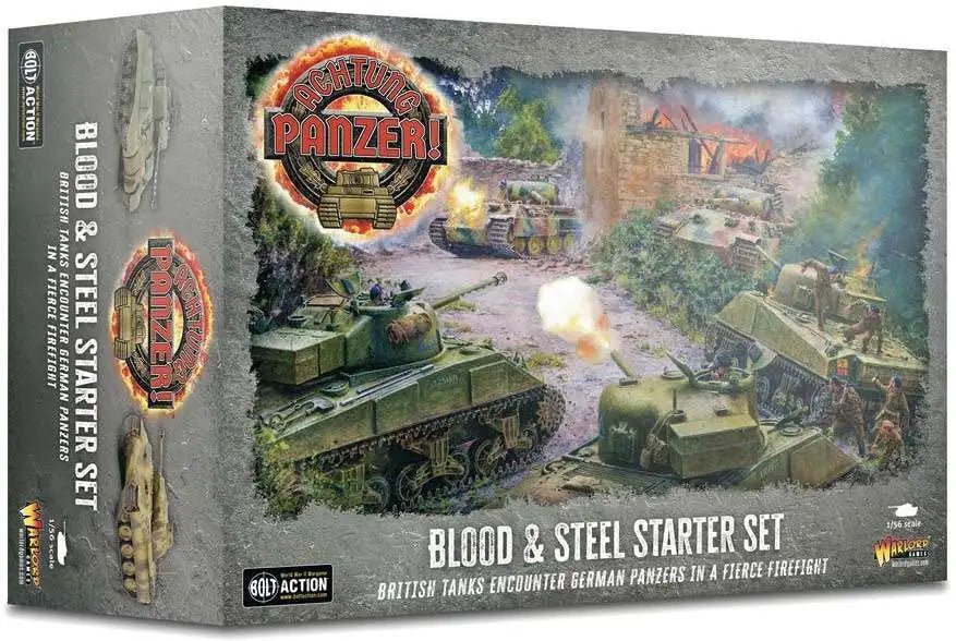 Achtung Panzer! Blood &amp; Steel Starter Set - 5060917992831 - Crystal Lotus