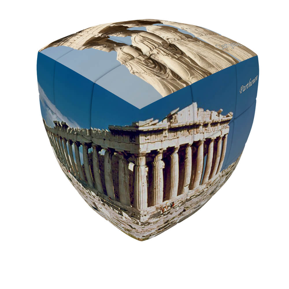 Acropolis – V - CUBE 3 Pillow - 5206457001699 - CrystalLotus.eu