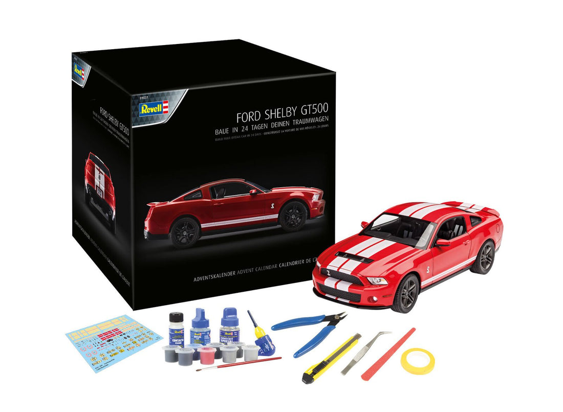 Advent Calendar Ford Shelby GT 2021 (1:25) - 4009803010311 - CrystalLotus.eu