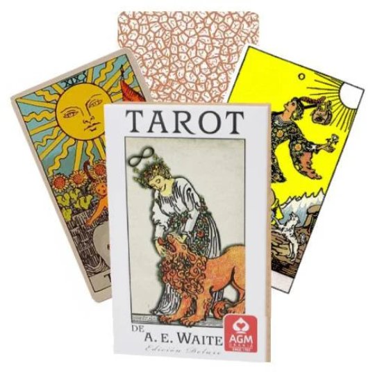 Ae Waite Tarot Premium Edition - De Luxe - Spanish - 9783038194750 - CrystalLotus.eu