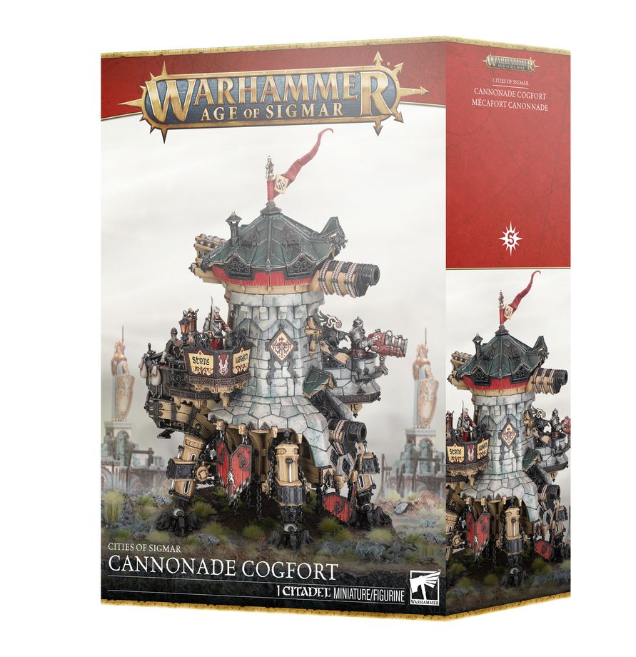 Age of Sigmar - Cannonade Cogfort / Conqueror Cogfort - 5011921252909 - Crystal Lotus