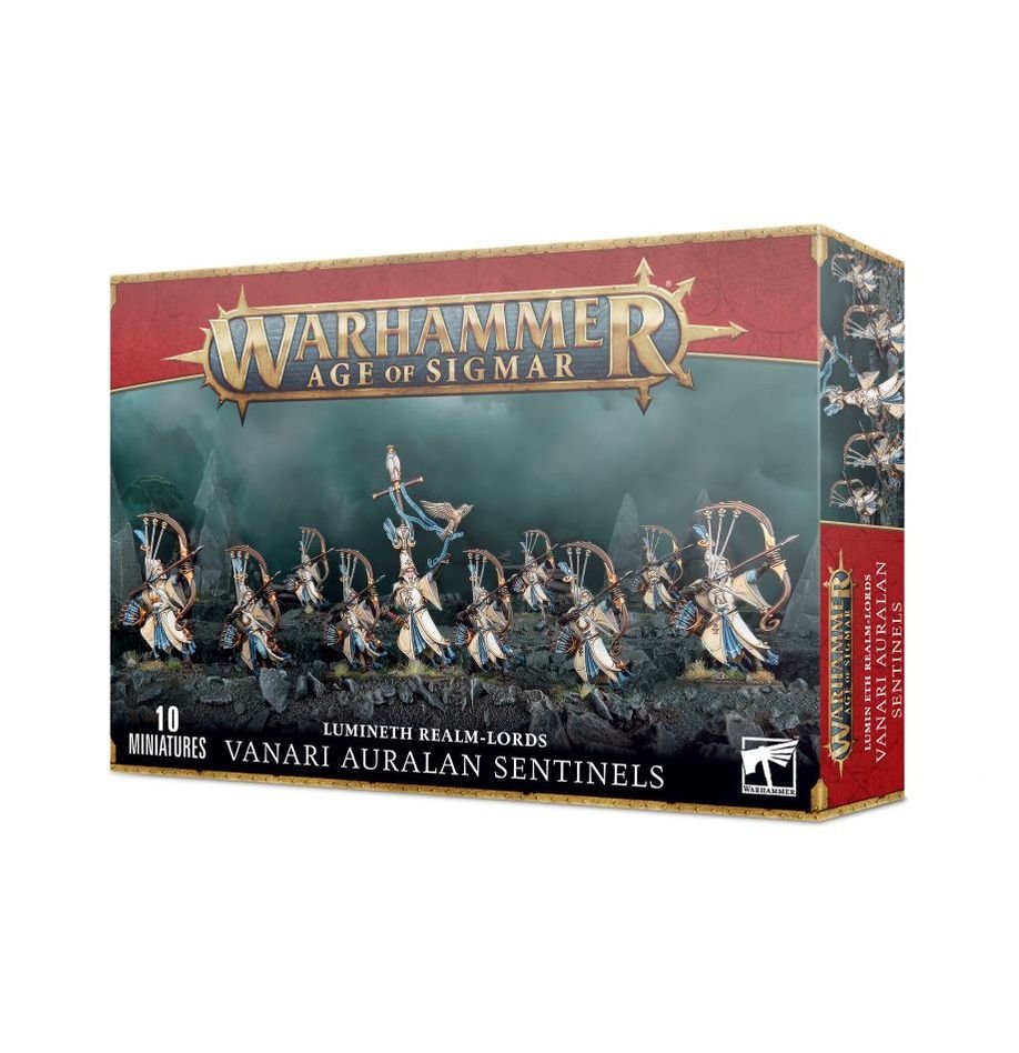 Age of Sigmar - Lumineth: Vanari Auralan Sentinels (87 - 58) - 5011921179596 - Crystal Lotus