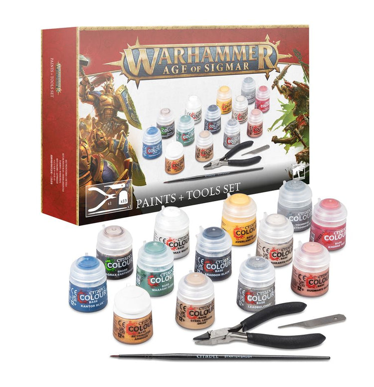 Age of Sigmar - Paints + Tools (English) (80 - 17) - 5011921219254 - Crystal Lotus