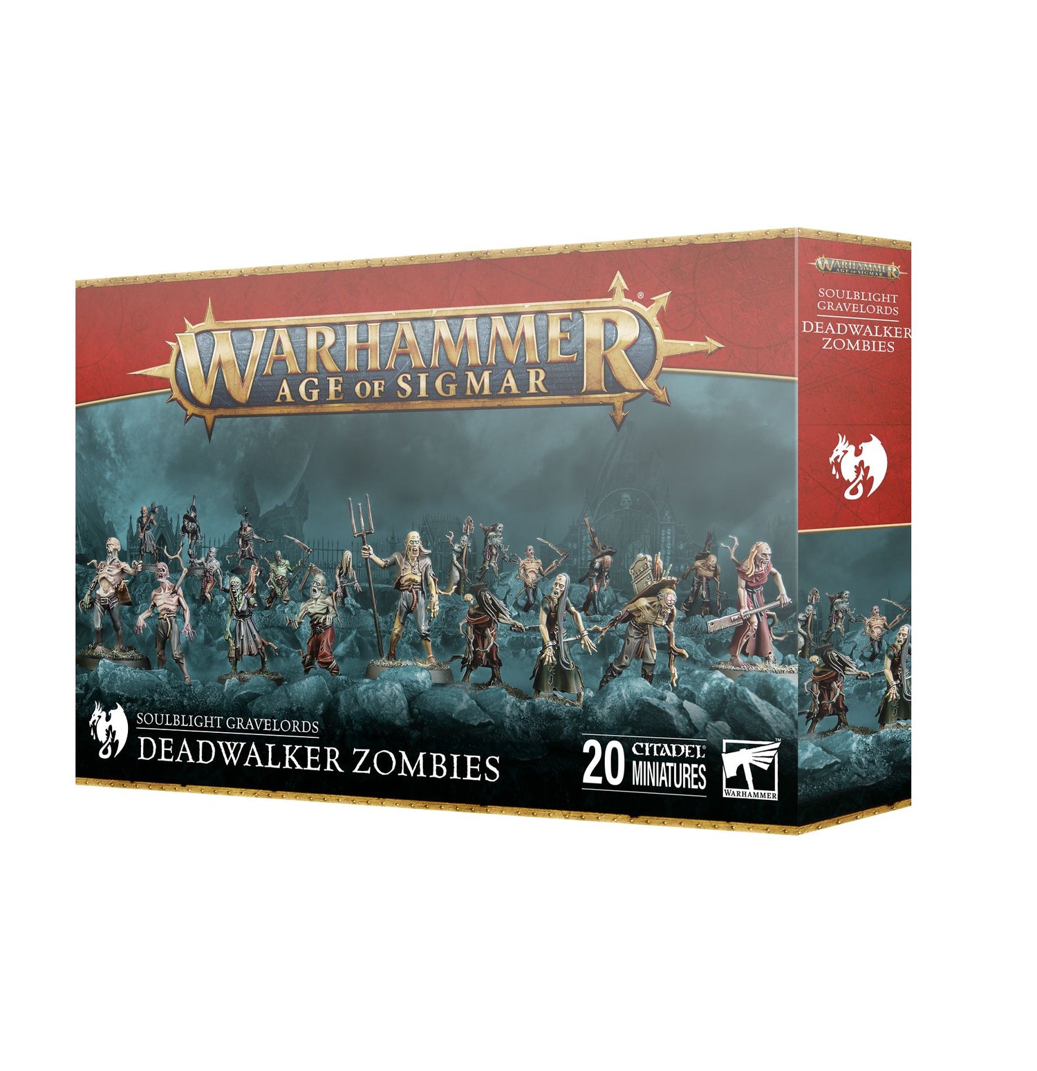 Age of Sigmar - Soulblight Gravelords: Deadwalker Zombies (91 - 07) - 5011921257119 - Crystal Lotus