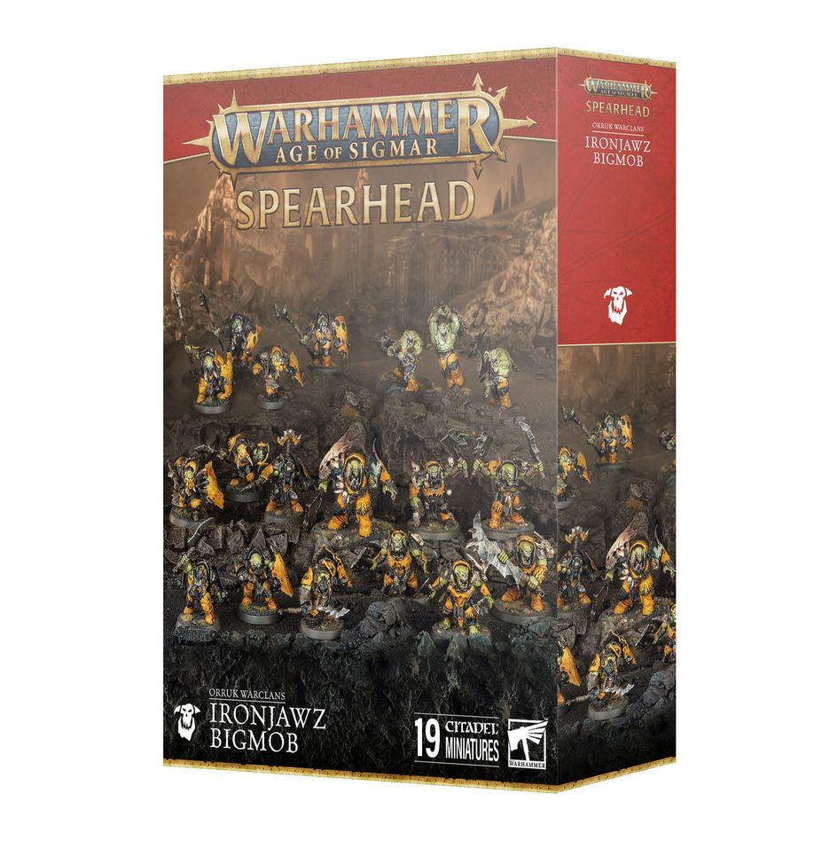 Age of Sigmar - Spearhead: Orruk Warclans – Ironjawz Bigmob (70 - 893) - 5011921225019 - Crystal Lotus