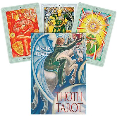 Aleister Crowley Thoth Tarot (Pocket Edition) - 4250375110125 - CrystalLotus.eu