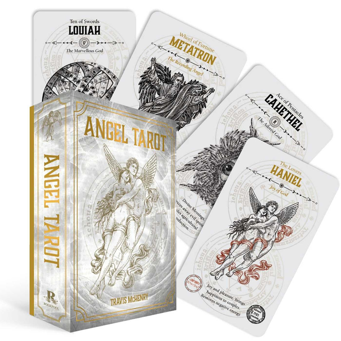 Angel Tarot Cards (Travis McHenry) - 9781925924206 - CrystalLotus.eu