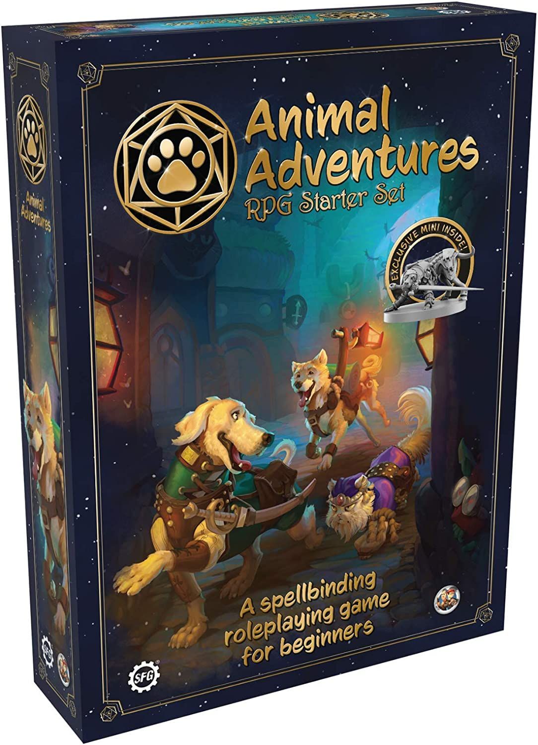 Animal Adventures RPG Starter Set - 5060453695432 - Crystal Lotus