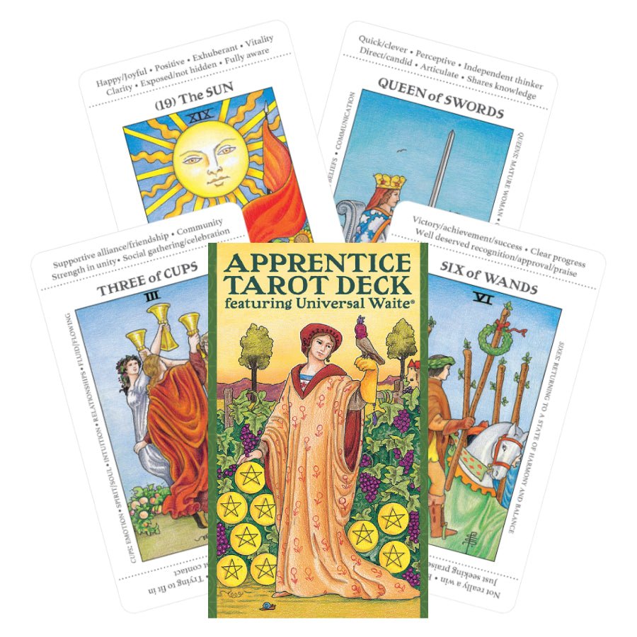 Apprentice Tarot Cards - 9781646710683 - Crystal Lotus