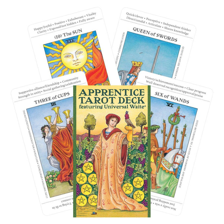 Apprentice Tarot Cards - 9781646710683 - Crystal Lotus