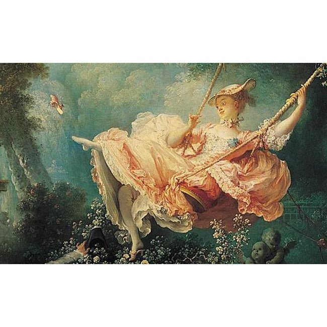 Art Stones Puzzle Fragonard (On the swing) - 8033148658538 - CrystalLotus.eu