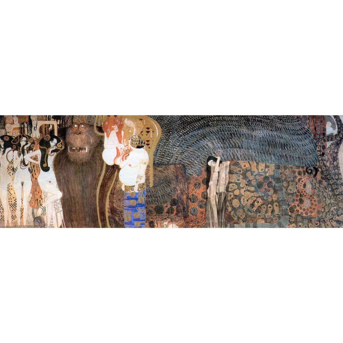 Art Stones Puzzle Klimt Gustav (Il Fregio di Beethoven) - 8033148659757 - CrystalLotus.eu