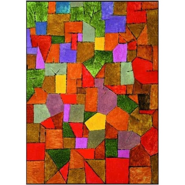 Art Stones Puzzle Paul Klee (Mountain Villagel) - 8033196343530 - CrystalLotus.eu