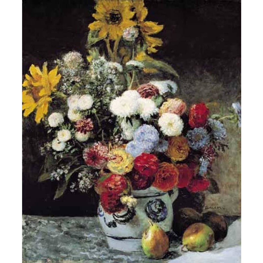 Art Stones Puzzle Renoir (Fleurs dans un vase) - 8033196341604 - CrystalLotus.eu