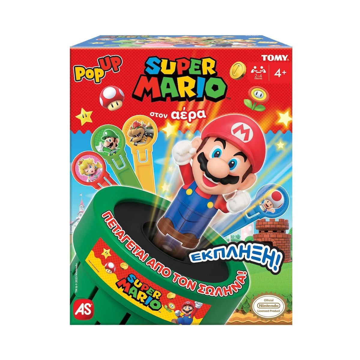 AS Επιτραπέζιο Παιχνίδι Super Mario Pop Up - 5011666735385 - CrystalLotus.eu