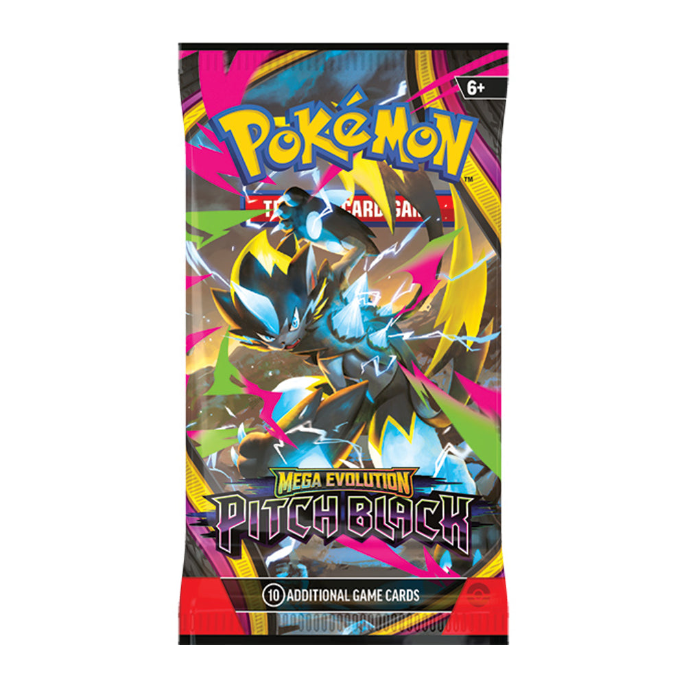 Pokemon TCG - Mega Evolution: Pitch Black Booster Pack (Single Pack)
