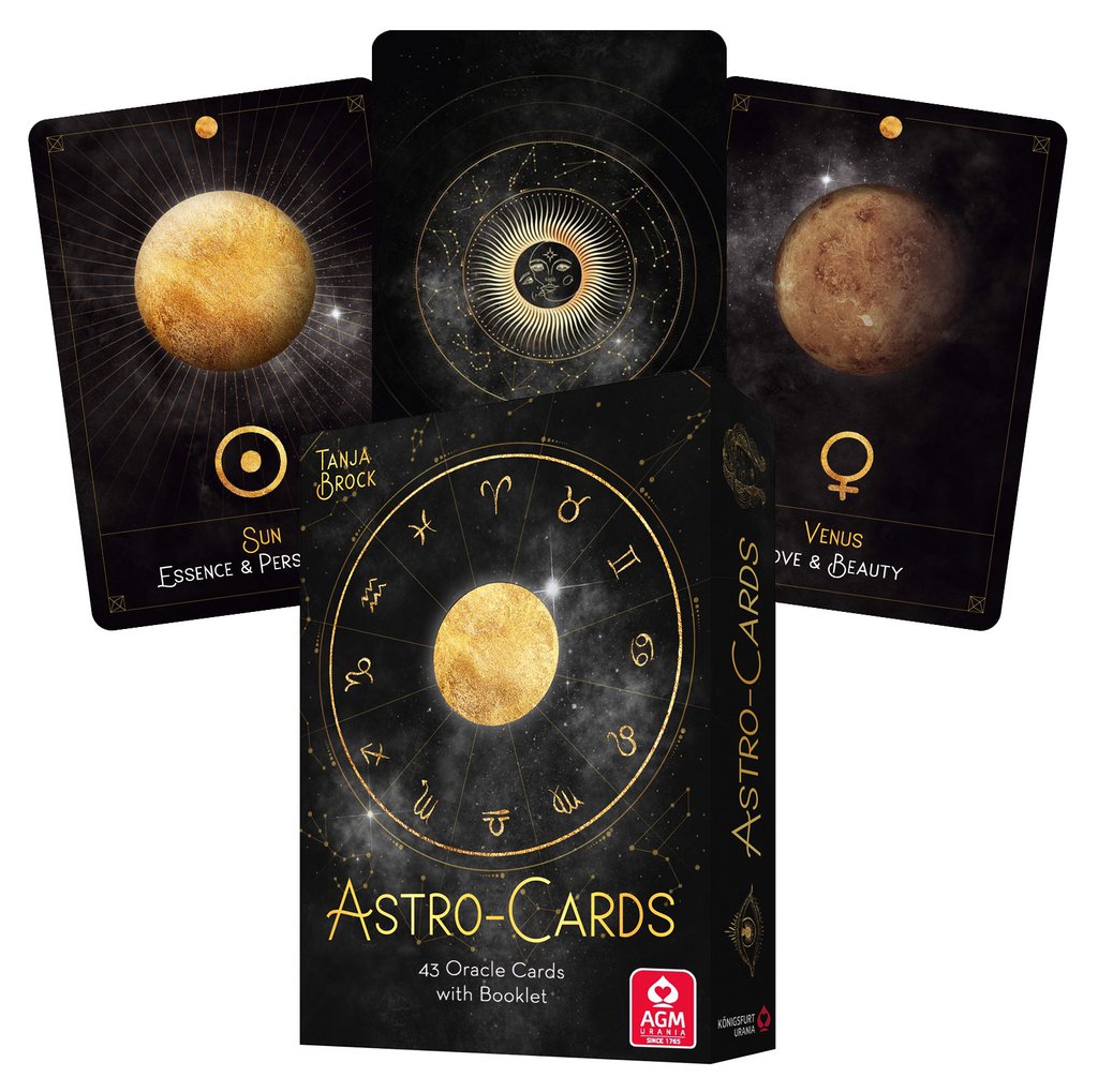 Astro Cards Oracle Cards With Booklet - 9783868269017 - CrystalLotus.eu