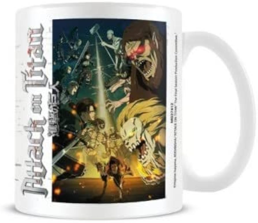 Attack on Titan Mug Special Ops Squad vs Titans - 5050574274128 - CrystalLotus.eu