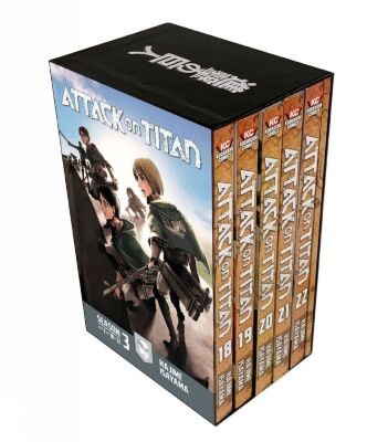 Attack On Titan: Season 3, Box Set Part 2 Volumes 18 - 22 (by Hajime Isayama) - 9781632367440 - Crystal Lotus