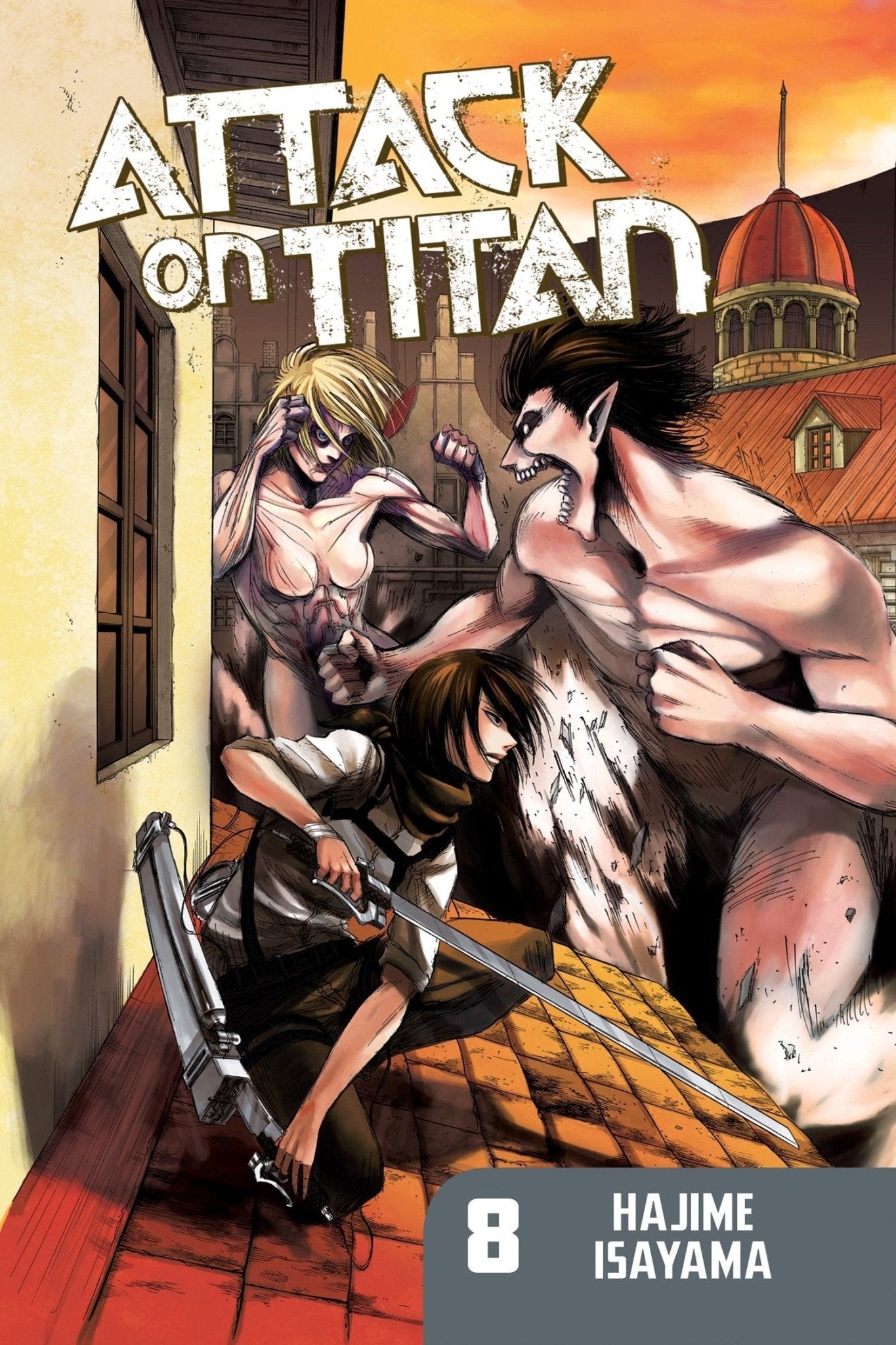 Attack On Titan Vol. 08 - 9781612625478 - CrystalLotus.eu