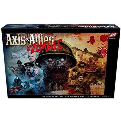 Avalon Hill Board Game Axis &amp; Allies &amp; Zombies - 630509700622 - CrystalLotus.eu