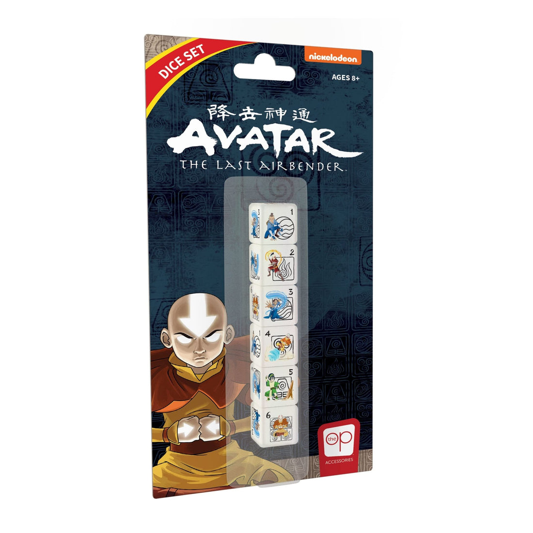 Avatar The Last Airbender Dice Set - 700304155207 - CrystalLotus.eu