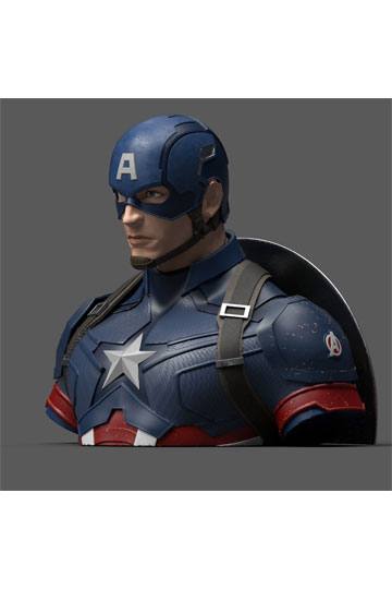 Avengers Endgame Coin Bank Captain America 20 Cm - 3760226372202 - CrystalLotus.eu