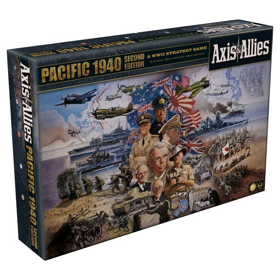 Axis &amp; Allies Pacific 1940 Second Edition - 810011725553 - CrystalLotus.eu