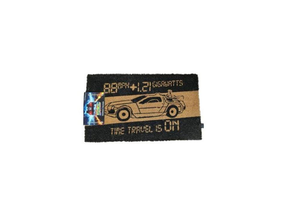 Back to the Future Doormat Time Machine 43 x 72 cm - 8435450222047 - CrystalLotus.eu