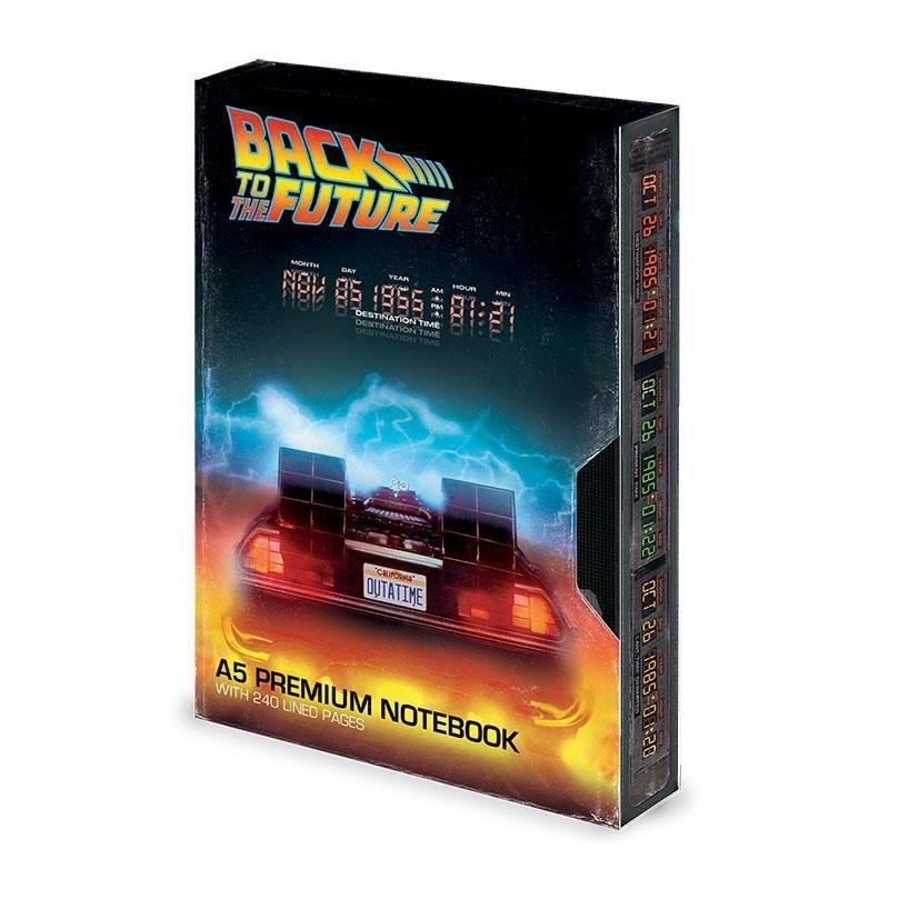 Back to the Future - Great Scott VHS Premium A5 Notebook - 5051265729996 - CrystalLotus.eu