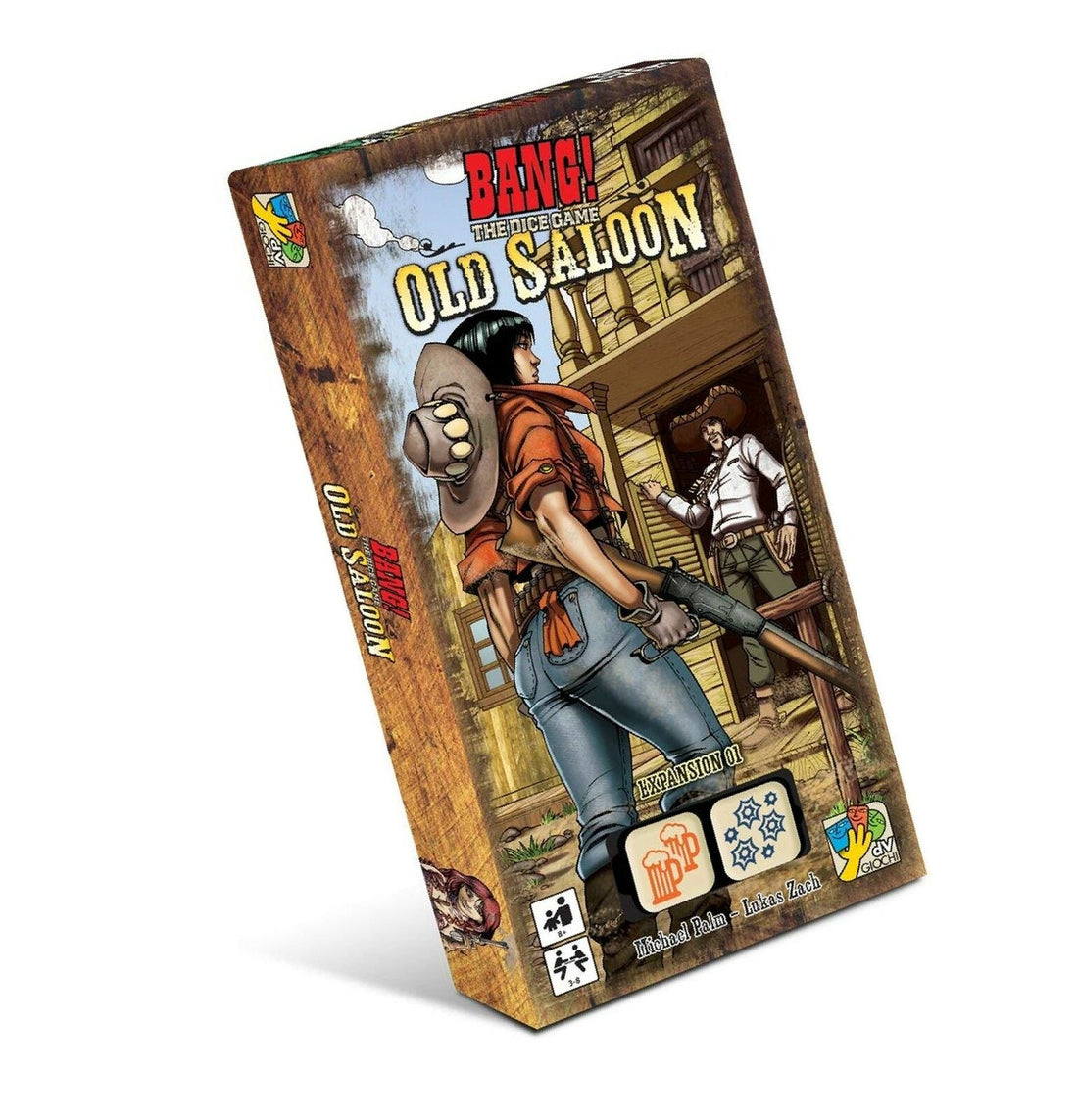 BANG! The Dice Game: Old Saloon - 8032611691126 - CrystalLotus.eu