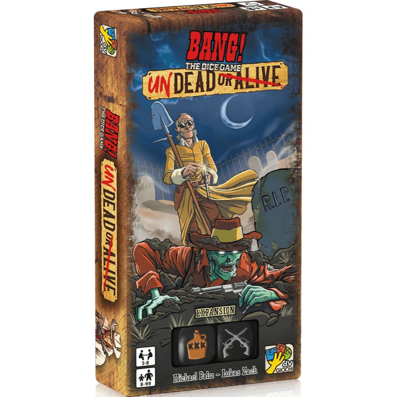 BANG! The Dice Game: Undead or Alive - 8032611691157 - CrystalLotus.eu