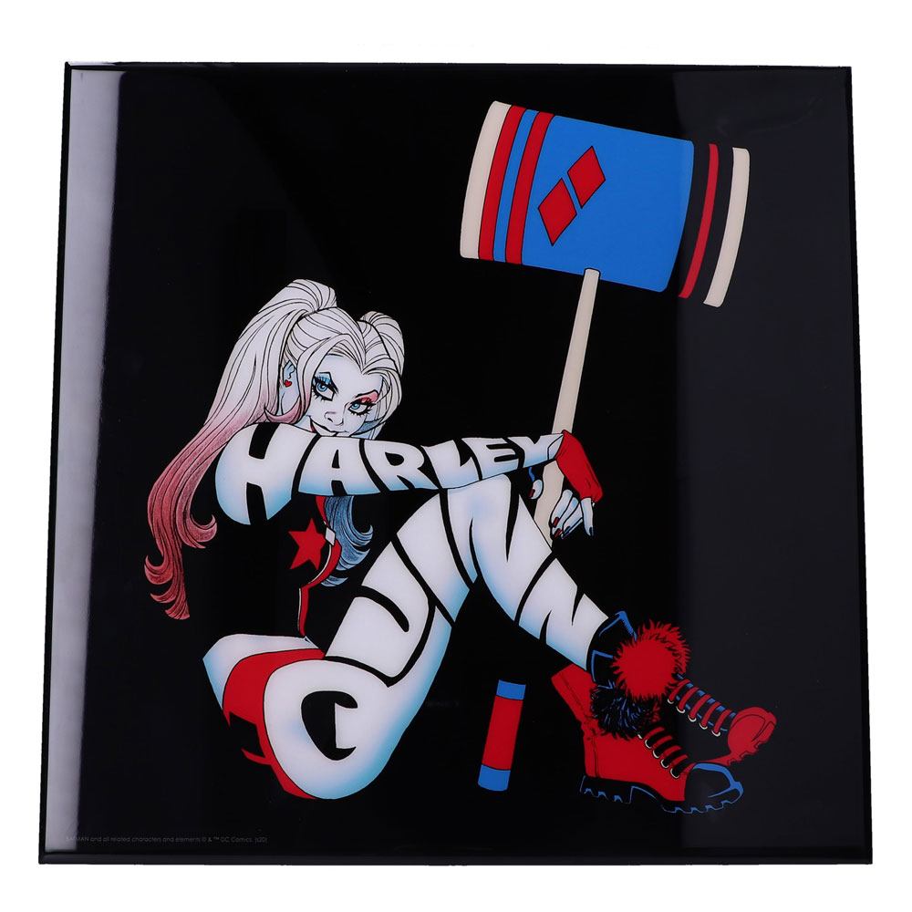 Batman Crystal Clear Picture Harley Quinn 32 x 32 cm - 801269143862 - CrystalLotus.eu